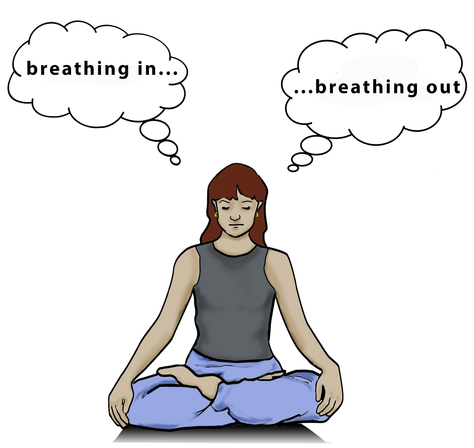 Kết quả hình ảnh cho breath in and out illustration