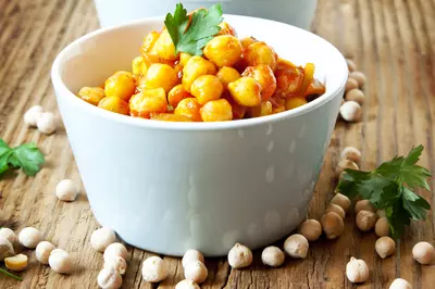 bowl of chickpeas