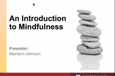 What Is Mindfulness?  Taking Charge of Your Health & Wellbeing