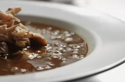 bowl of lentil soup